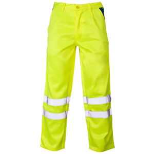 Hi Vis Polycotton Trousers