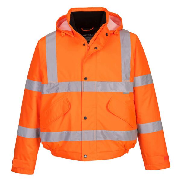 high visibility bomber