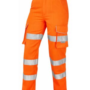 Ladies Hi Vis Cargo Trouser
