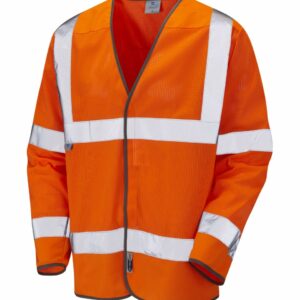 hi vis vest with sleeves