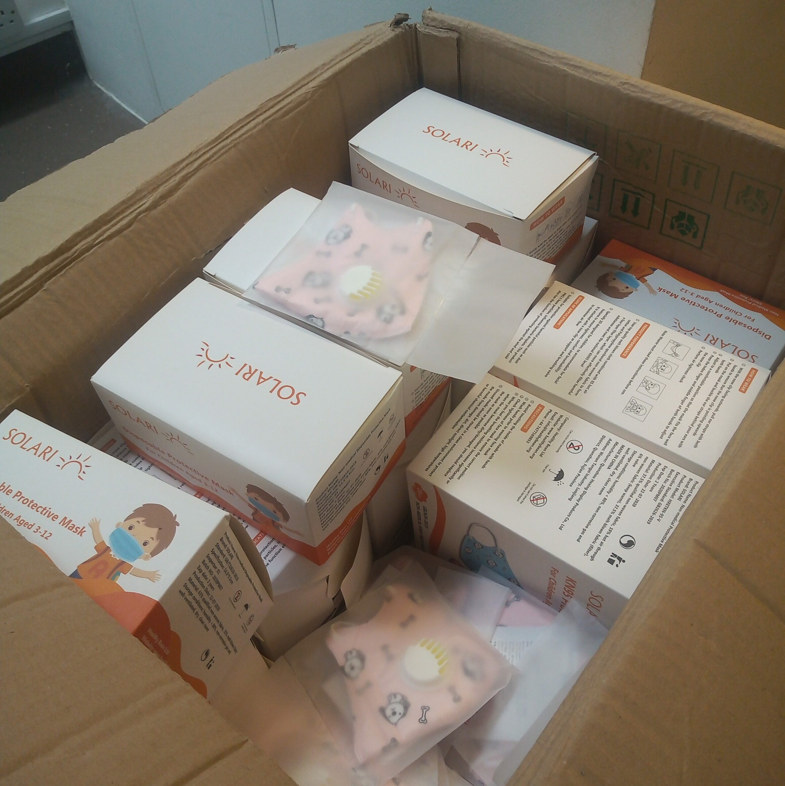 Healthy Bean donates 350,000 face masks