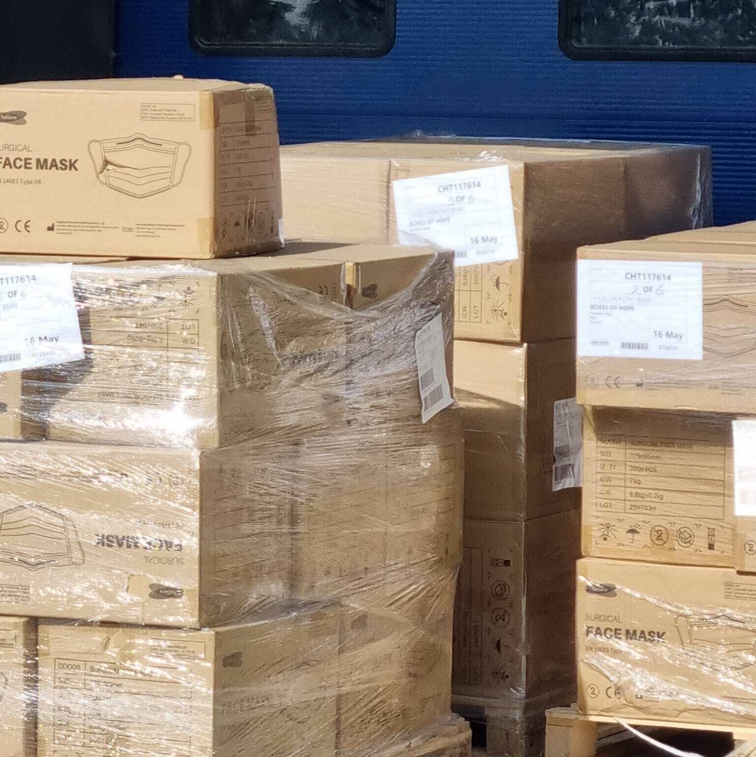 Healthy Bean donates 350,000 face masks