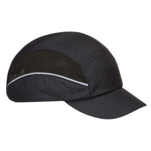 Safety Bump Cap With Reflective Stripes Lightweight and Breathable Hard Hat Head Protection Cap Micro,Grey 