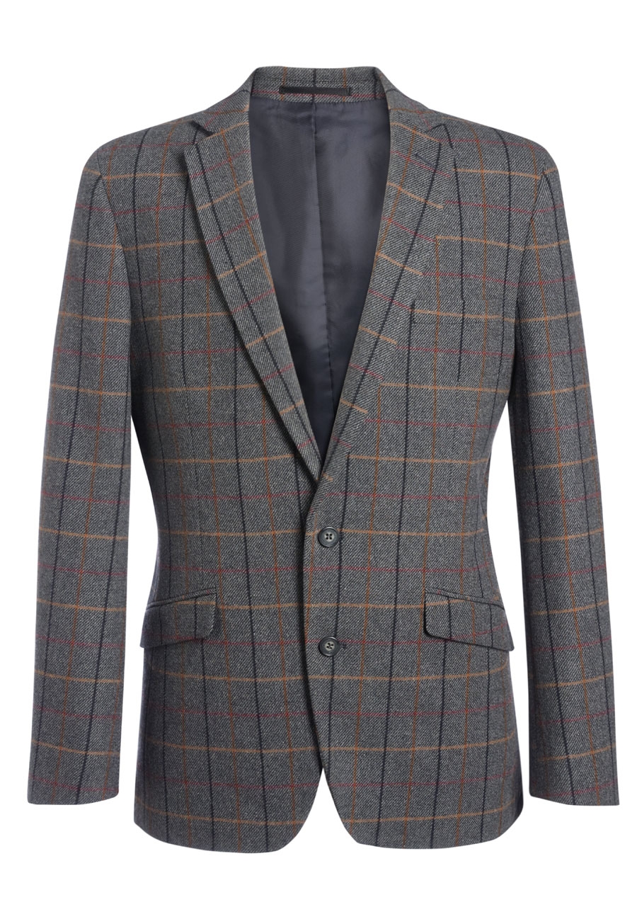 Slim Fit Tweed Jacket